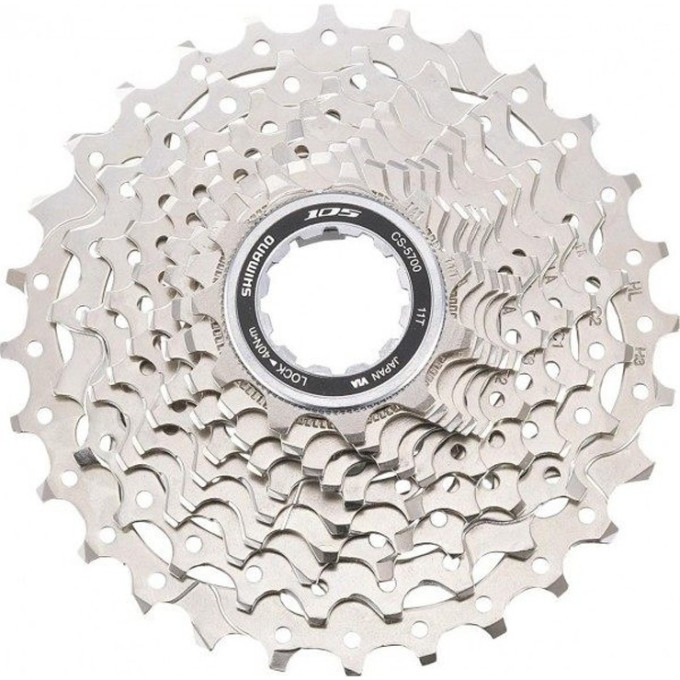 Кассета SHIMANO 105, 5700, 10 скоростей, 11-25 ICS570010125