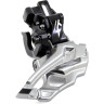 Переключатель передний SHIMANO DEORE, M4100-M, SIDE-SWING, на хомут 34,9(с адаптером 28,6/31,8), для 2x10 скоростей, угол:64- IFDM4100MX4