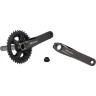 Система SHIMANO DEORE, M6000-2, 175мм, интегрированный вал, 10 скоростей, 34/24T без каретки, черный EFCM6000EX44X