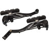Тормоз v-br SHIMANO ALIVIO, T4000, передние, колодки S65T, черный EBRT4000FX43SLP